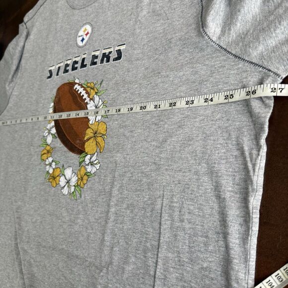 Pittsburgh Steelers Shirt Mens Large Tommy Bahama Graphic Football Long Sleeve - Picture 6 of 14